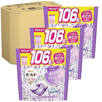 ボールドジェルボール 65個入×6袋　32個入×3袋　バック入り65個＆おまけ付 Amazon.co.jp: ボールド ジェルボール ホワイトムスク